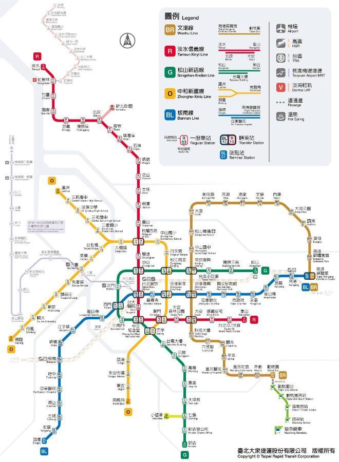 3 Bedrooms And 1 Study And 3 Bathrooms Near Taipei 101 & Mrt المظهر الخارجي الصورة